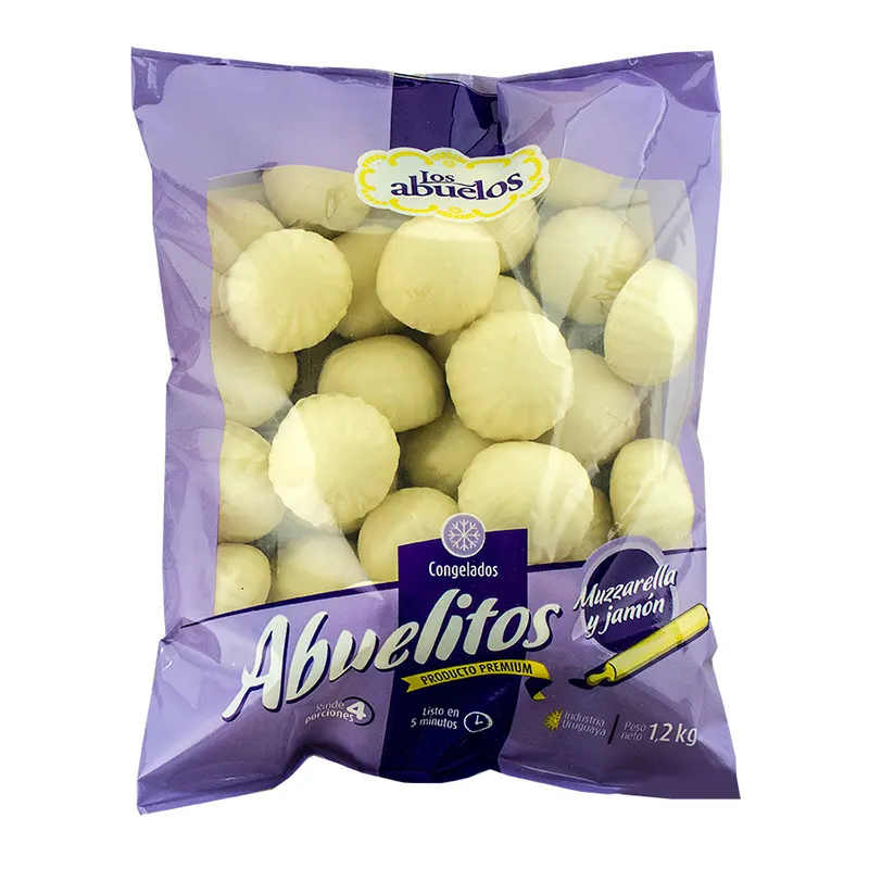 Abuelitos de Papa, Muzzarella y Jamón Los Abuelos 1,2kg