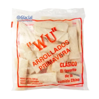 Arrolladitos Primavera Jamón y Vegetales WU x25