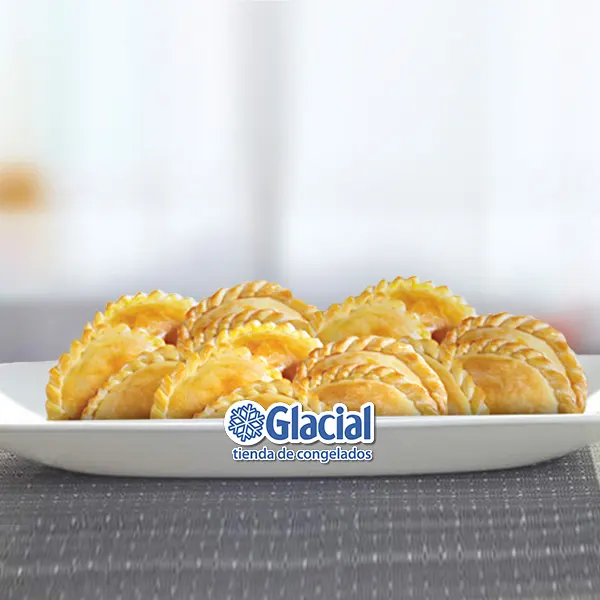 Empanadas Copetín Carne y Aceitunas Glacial x12 Horneadas