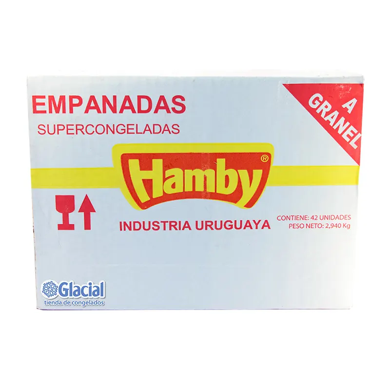 Empanadas de Jamón y Queso Hamby x42