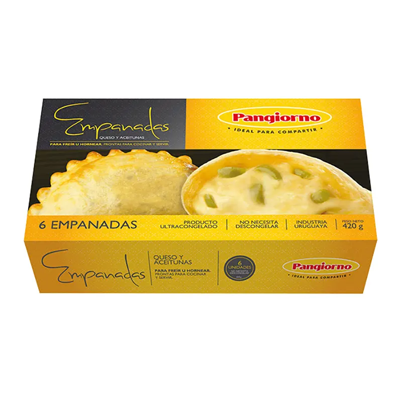 Empanadas de Queso y Aceitunas Pangiorno x6