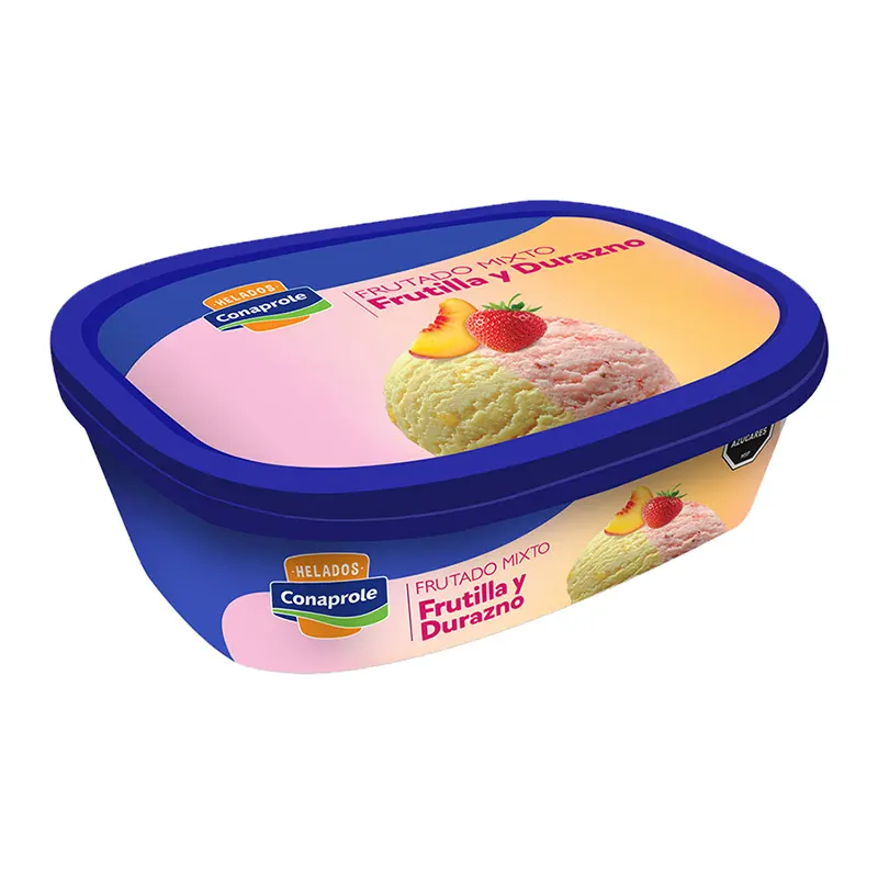 Helado Conaprole 1L Frutilla y Durazno