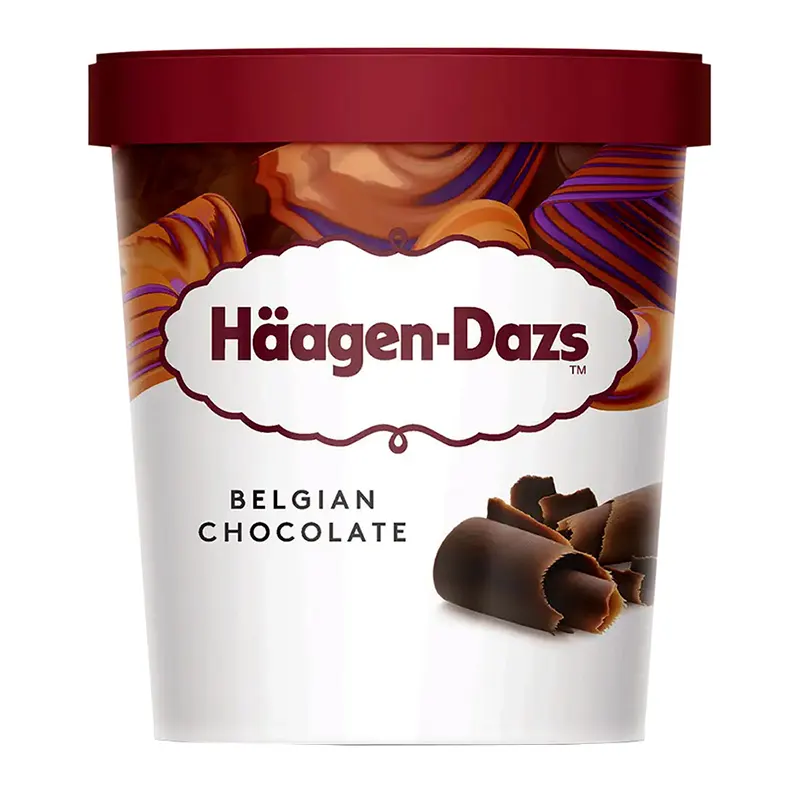 Helado Haagen-Dazs 473mL Chocolate Belga