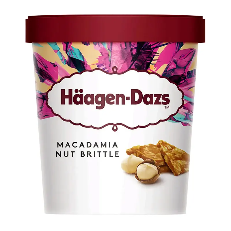 Helado Haagen-Dazs 473mL Vainilla con Nueces