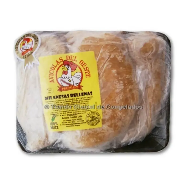 Milanesas de Pollo Rellenas Avícolas del Oeste 1kg