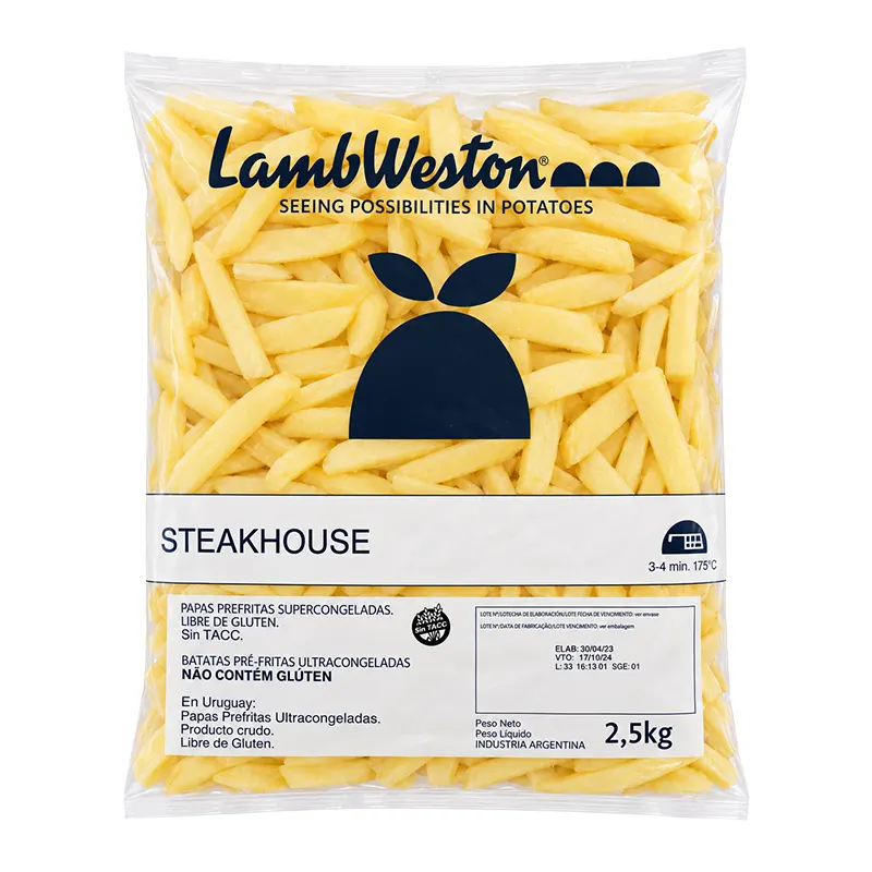 Papas Fritas Steakhouse Lamb Weston 2,5KG