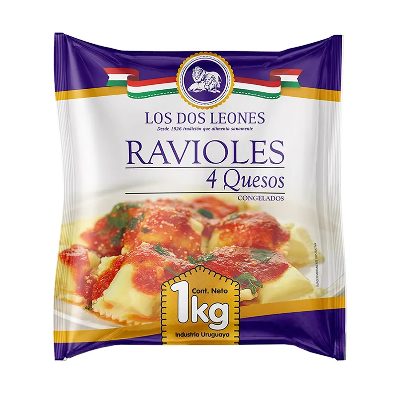 Ravioles 4 Quesos Los Dos Leones 1kg
