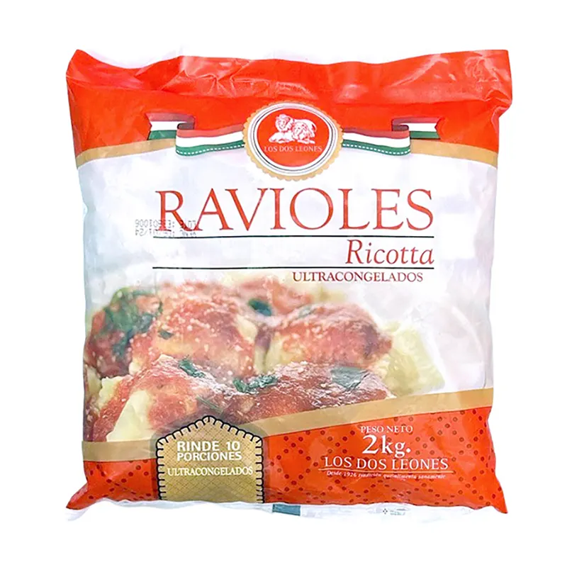 Ravioles de Ricotta Los Dos Leones 2kg
