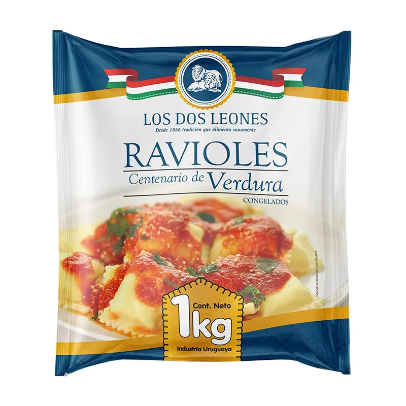 Ravioles de Verdura Los Dos Leones 1kg