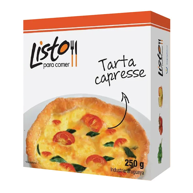 Tarta Caprese con Jamón Listo Para Comer