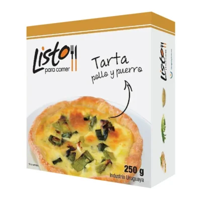 Tarta de Pollo y Puerro Listo Para Comer