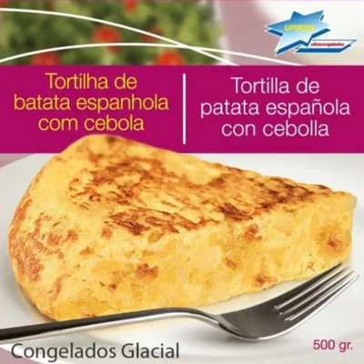 Tortilla Española de Papa con Cebolla Uprena