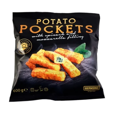 Croquetas de Papa con Espinaca y Mozzarella Wernsing 600GR