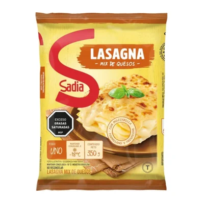 Lasagna de Mix de Quesos Sadia 350GR
