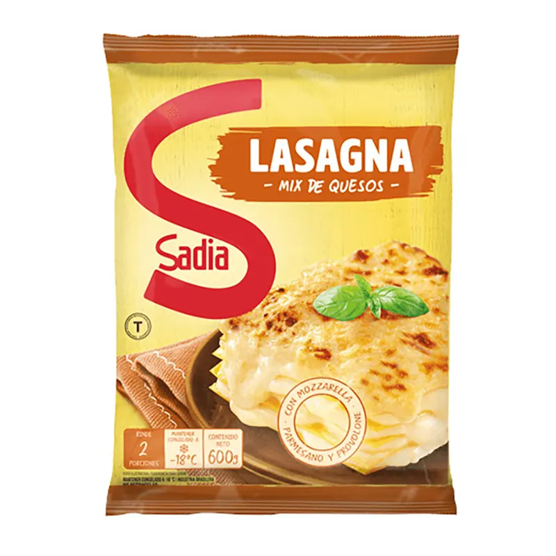 Lasagna Mix de Quesos Sadia 600g