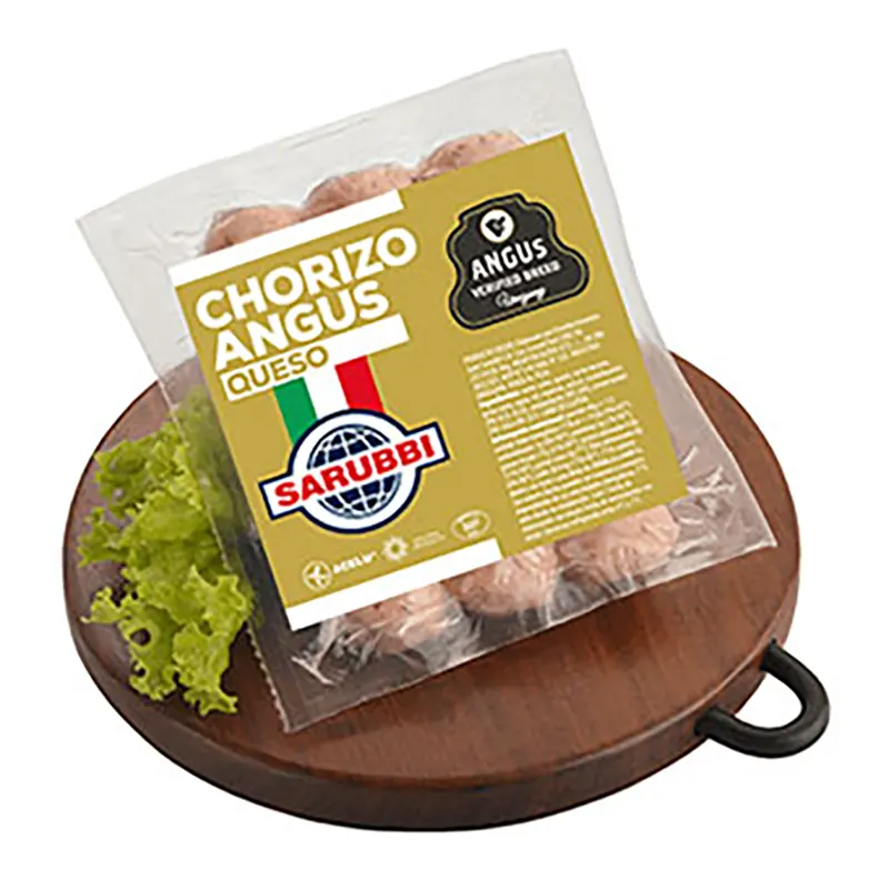 Chorizos Angus Cocidos con Queso Sarubbi x3