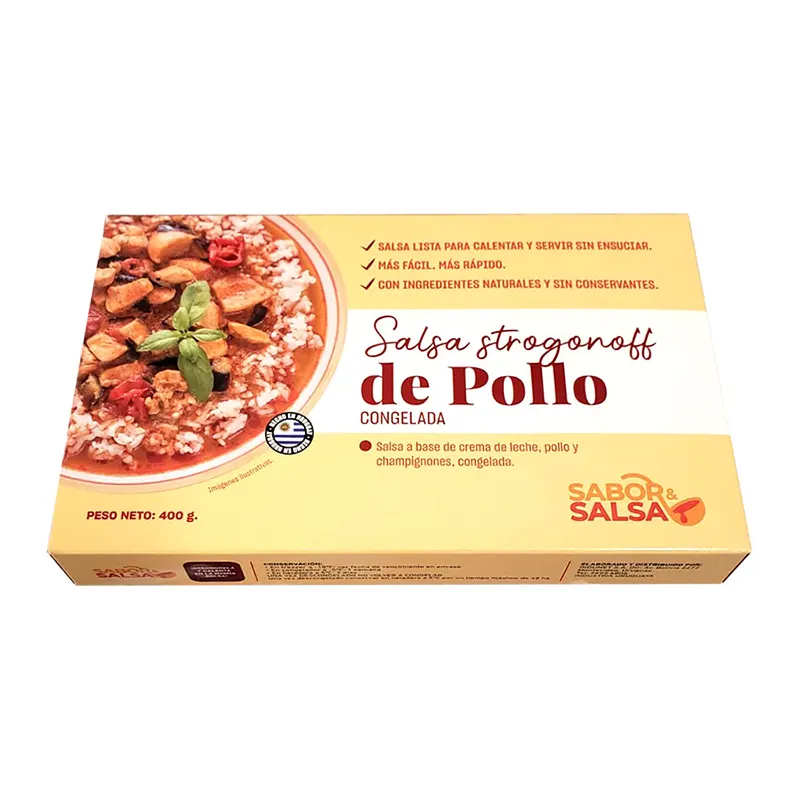Salsa Strogonoff de Pollo Sabor y Salsa 400g