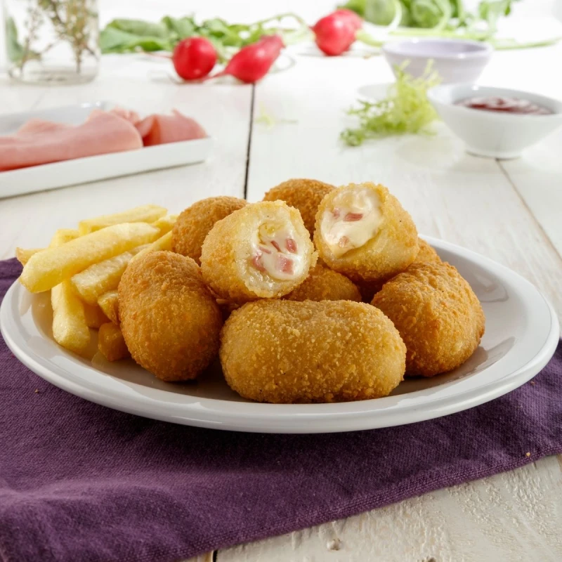 Mini Croquetas de Jamón y Queso Artico 750GR