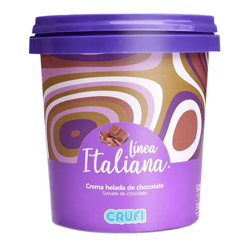 Helado Crufi 500mL Chocolate