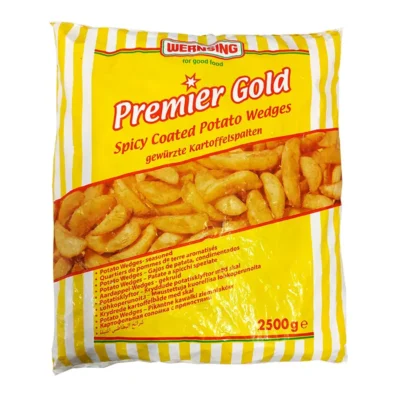 Papas en Gajos Sazonadas Wernsing 2,5KG