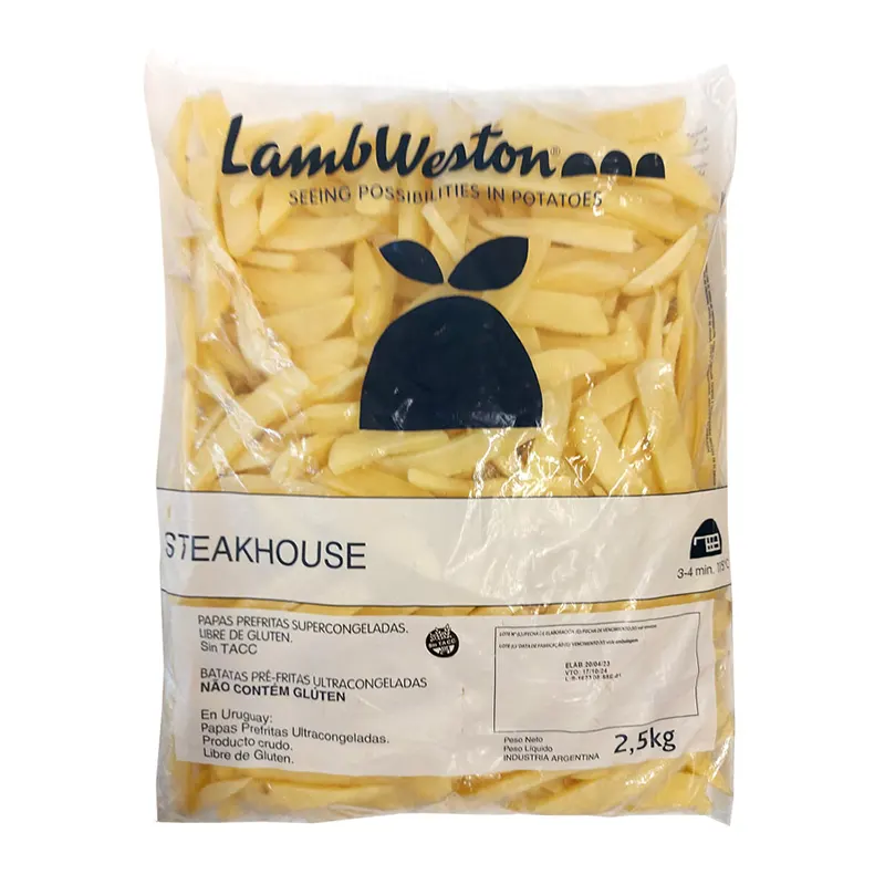Papas Fritas Steakhouse Lamb Weston 2,5kg