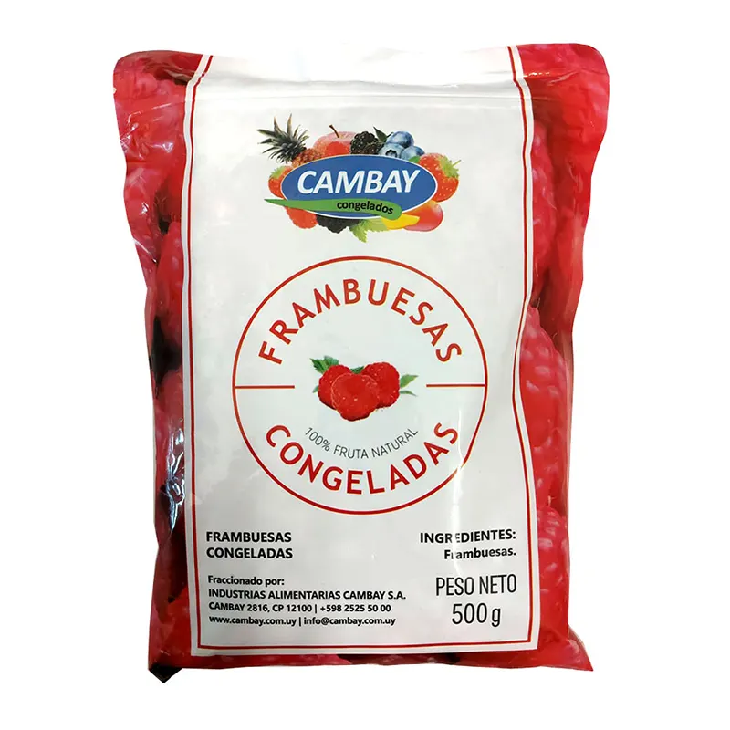 Frambuesas Cambay 500g