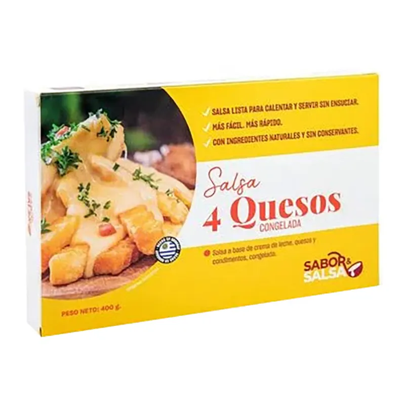Salsa 4 Quesos Sabor y Salsa 400g