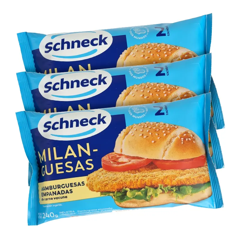 Milanguesas de Carne Schneck x6