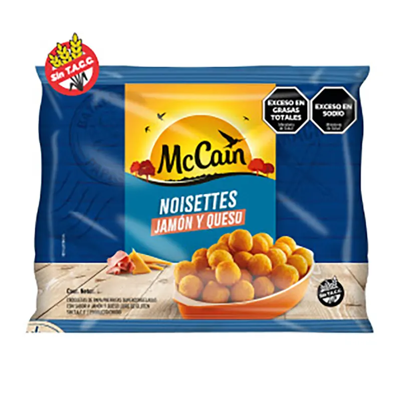 Noisettes con Jamón y Queso McCain 600g