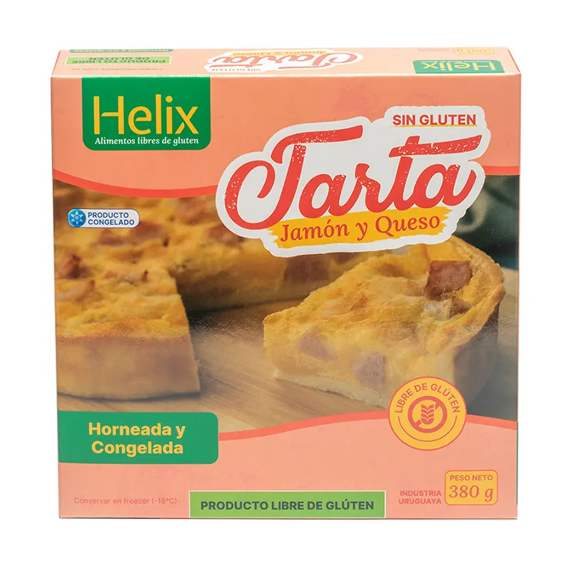 Tarta de Jamón y Queso Helix Libre de Gluten