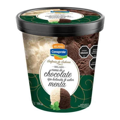 Helado Conaprole 900ML Chocolate Holandés y Menta