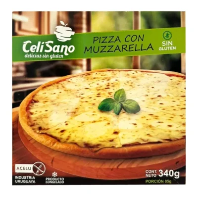 Pizza Muzzarella CeliSano Libre de Gluten