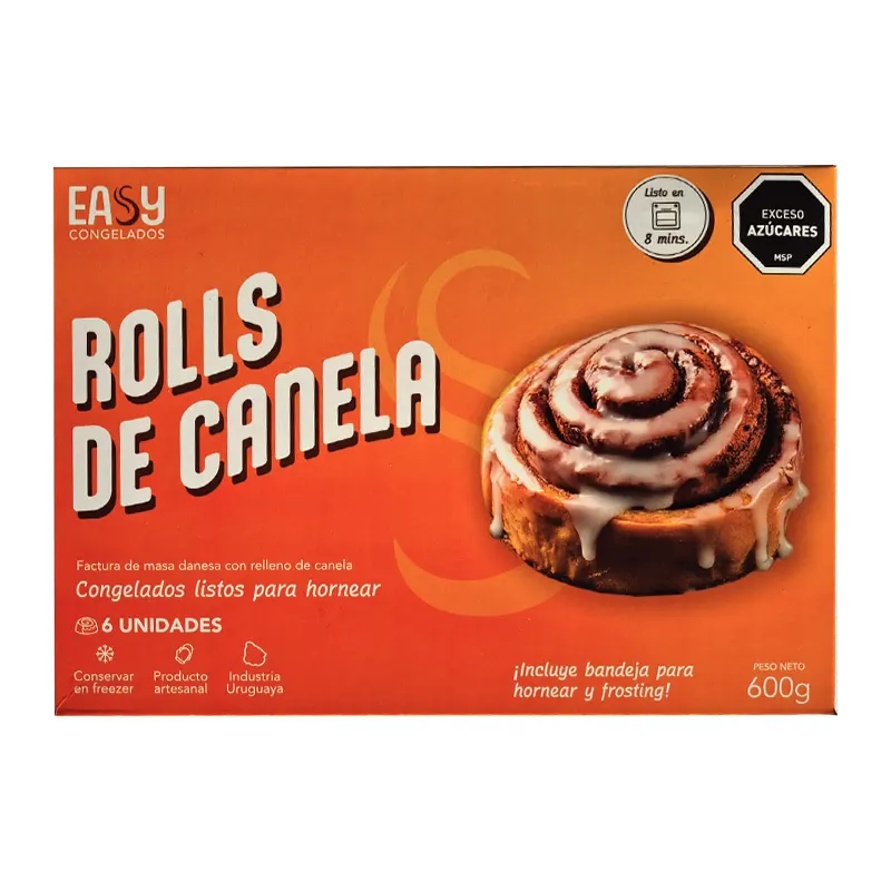 Rolls de Canela Easy x6