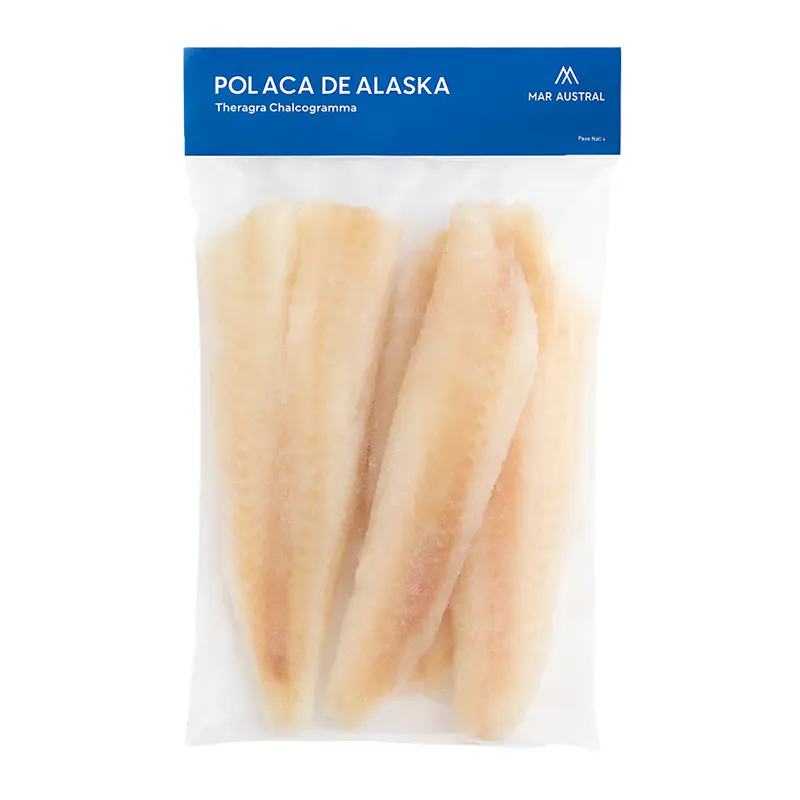 Filetes de Polaca de Alaska Mar Austral 1kg