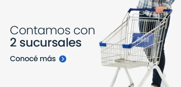 contamos con dos sucursales