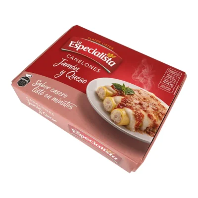 Canelones Jamón y Queso La Especialista 400g