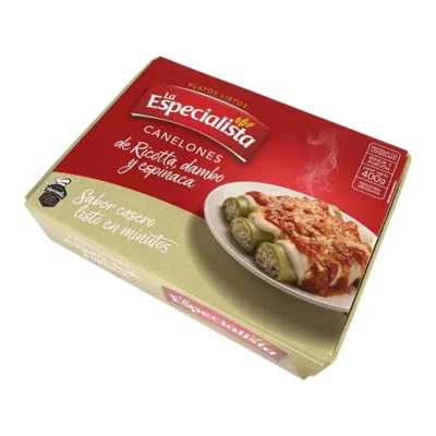 Canelones Ricotta, Dambo y Espinaca La Especialista 400g