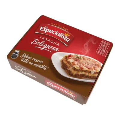 Lasagna Bolognesa La Especialista 600g