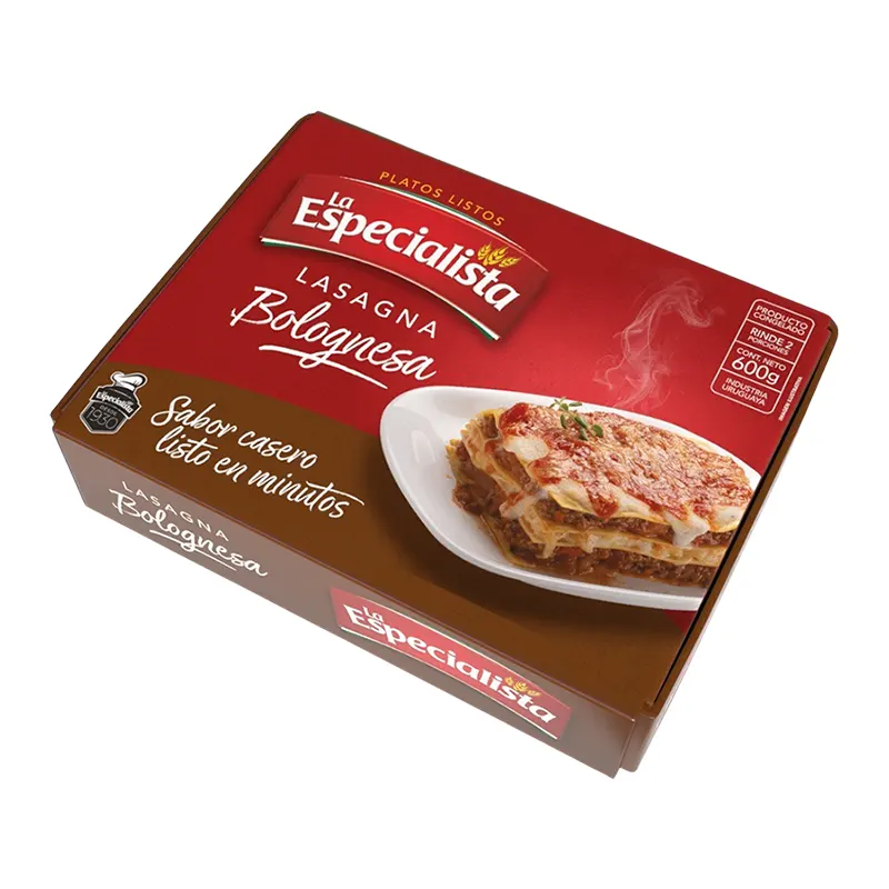 Lasagna Bolognesa La Especialista 600g