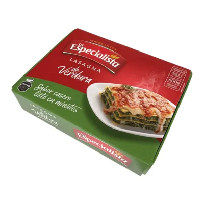 Lasagna de Verdura La Especialista 600g