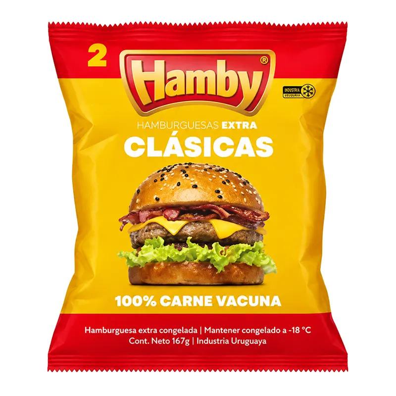 Hamburguesas Hamby Granel x10 (83,5g)